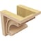 Ekena Millwork 7"W x 7"D x 7"H Wide Alma Rough Cedar Woodgrain TimberThane Corbel, Primed Tan CORUR07X07X07ALMRCPR - alternate 2